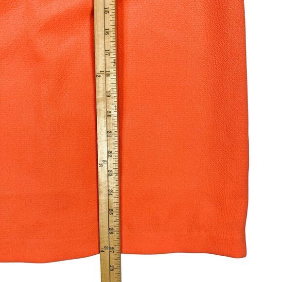 Trina Turk Off-the-Shoulder Dress Womens 8 Orange Mirador Cocktail Eveningwear - Picture 12 of 16
